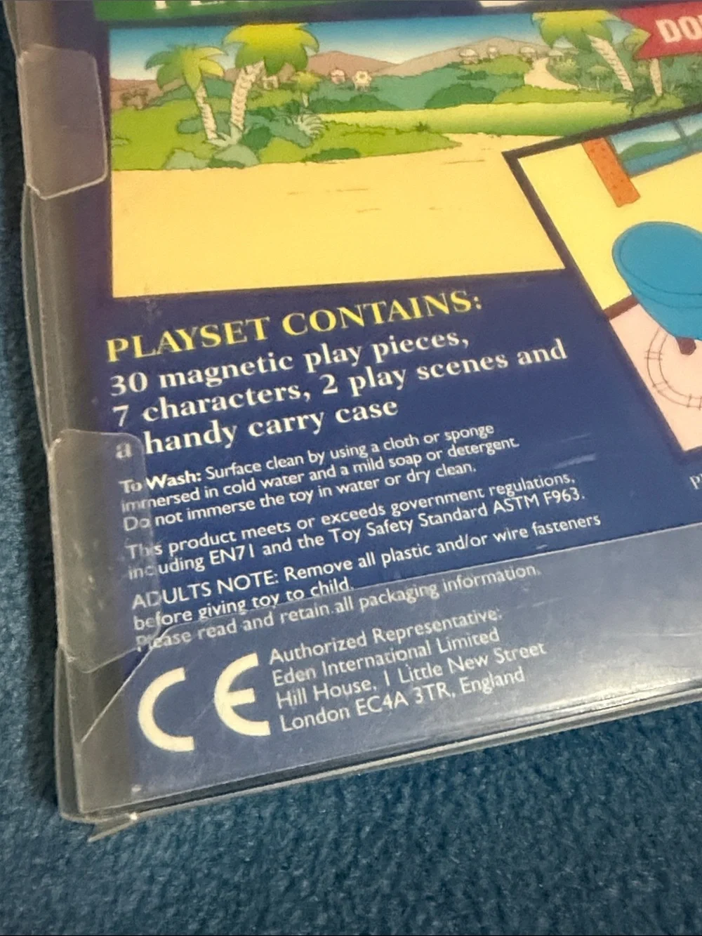 70th Anniversary BABAR Magnetic Playset Kids Toy - Unopened